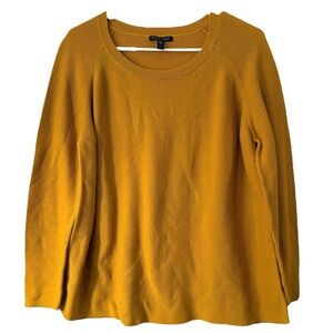Eileen Fisher A-line Sweater Mustard Yellow Size Medium Great Condition!